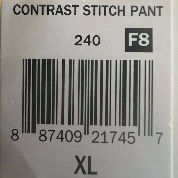 Ultra Flirt Carpenter Jeans Womens XL Black Contrasting Stitch Wide Leg Elastic - Picture 11 of 13